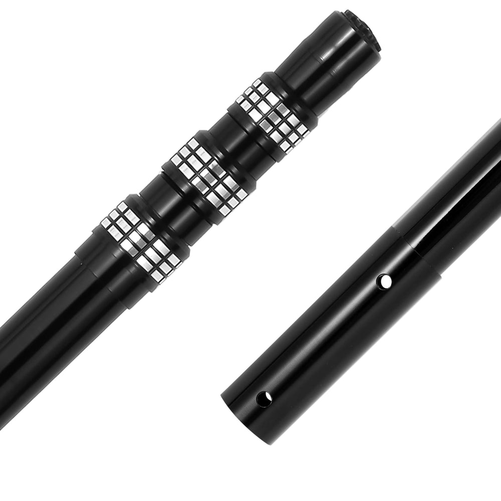 Bwrfoih front view of pole showing sleek profile and easy handling benefit