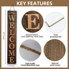 BXAIGR close-up of paulownia wood grain and laser-engraved letters highlighting durable finish