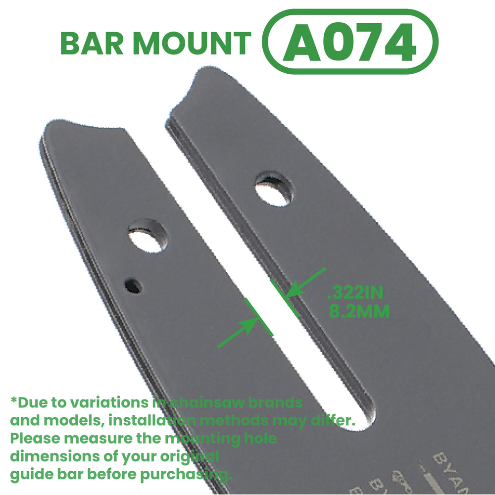 Byane chain teeth detail with hard chrome finish, demonstrates long-lasting sharpness benefit