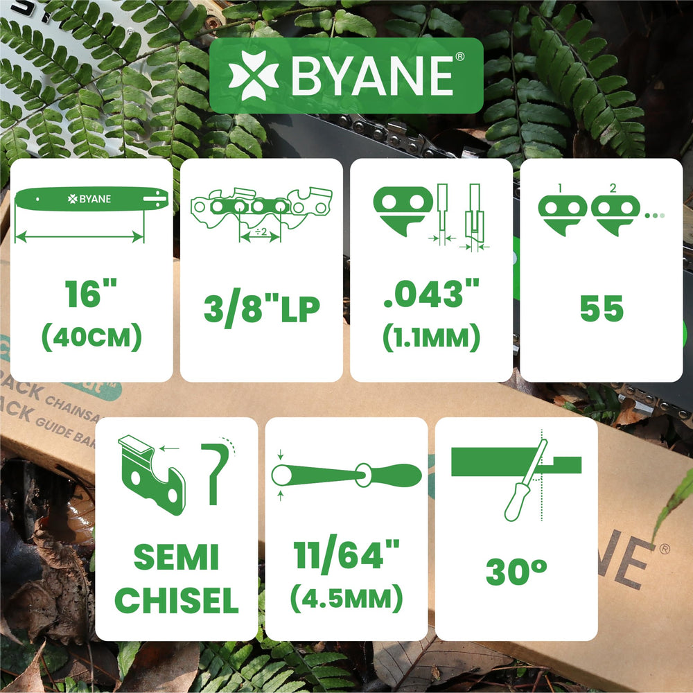 Byane guide link and hardened rivet closeup demonstrating durability