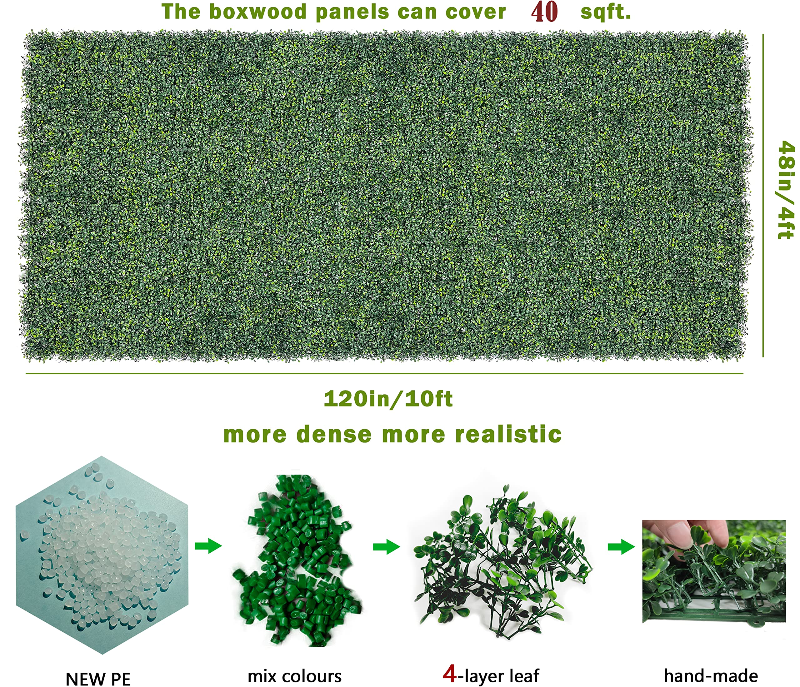 Bybeton close up leaf texture showing realistic 3D foliage and natural appearance