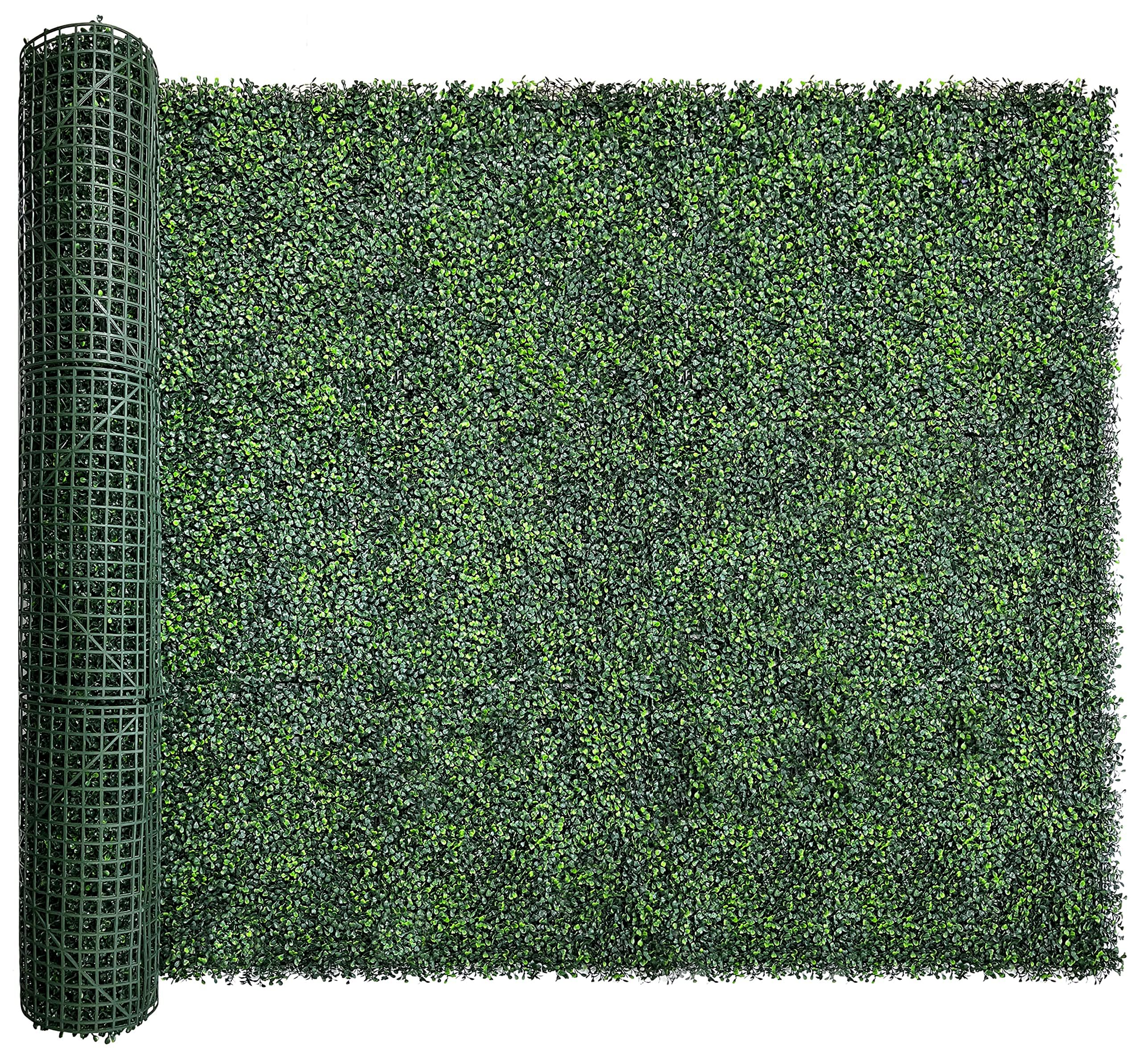 Bybeton front view of packaged grass wall showing full coverage benefit