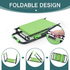 Byhagern side view used as kneeler offering stable support