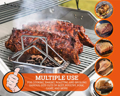 BYLEEY ergonomic handles detail for secure lifting and safe transfer of heavy poultry