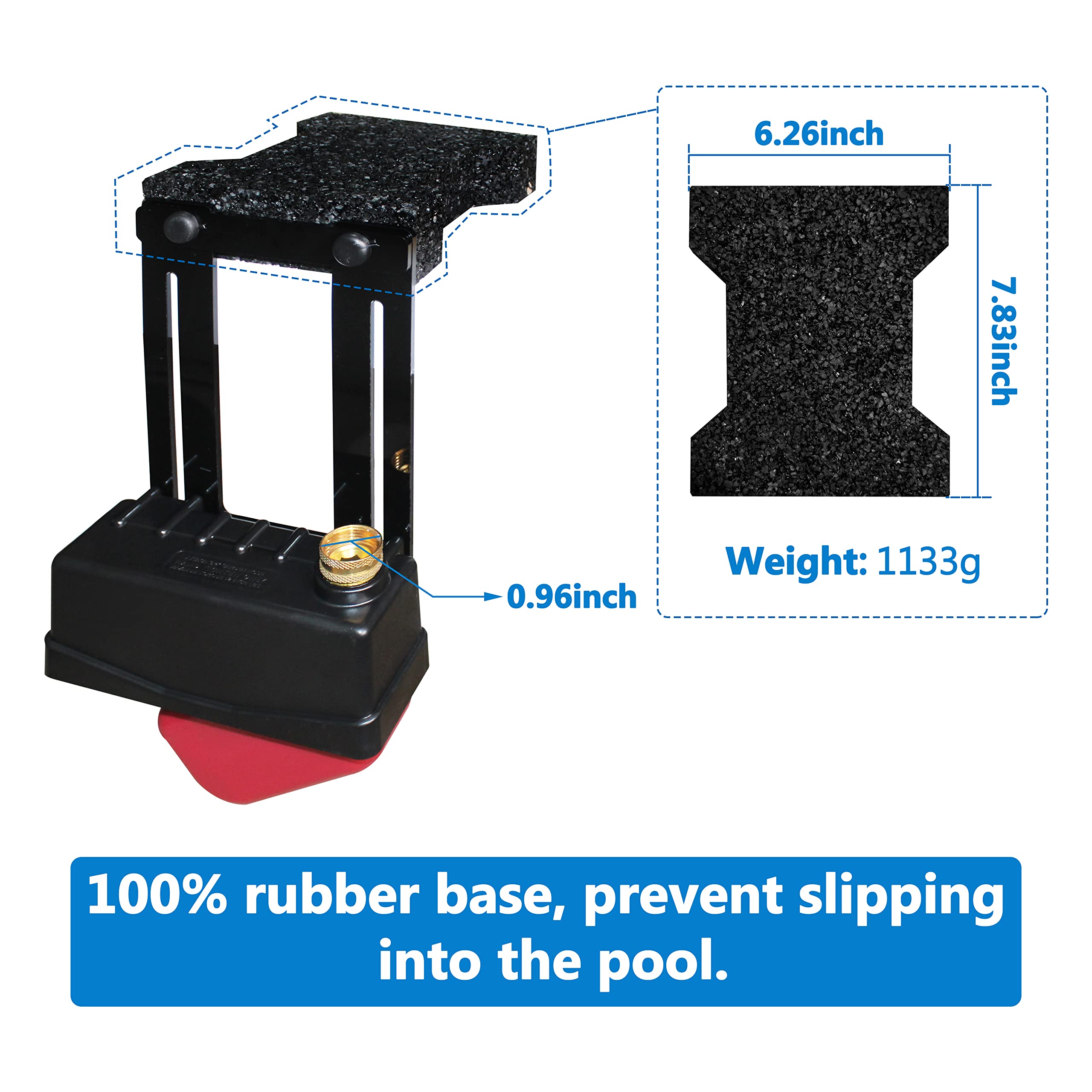 Bylot connection O-rings and gasket showing easy plumbing fit and leak prevention