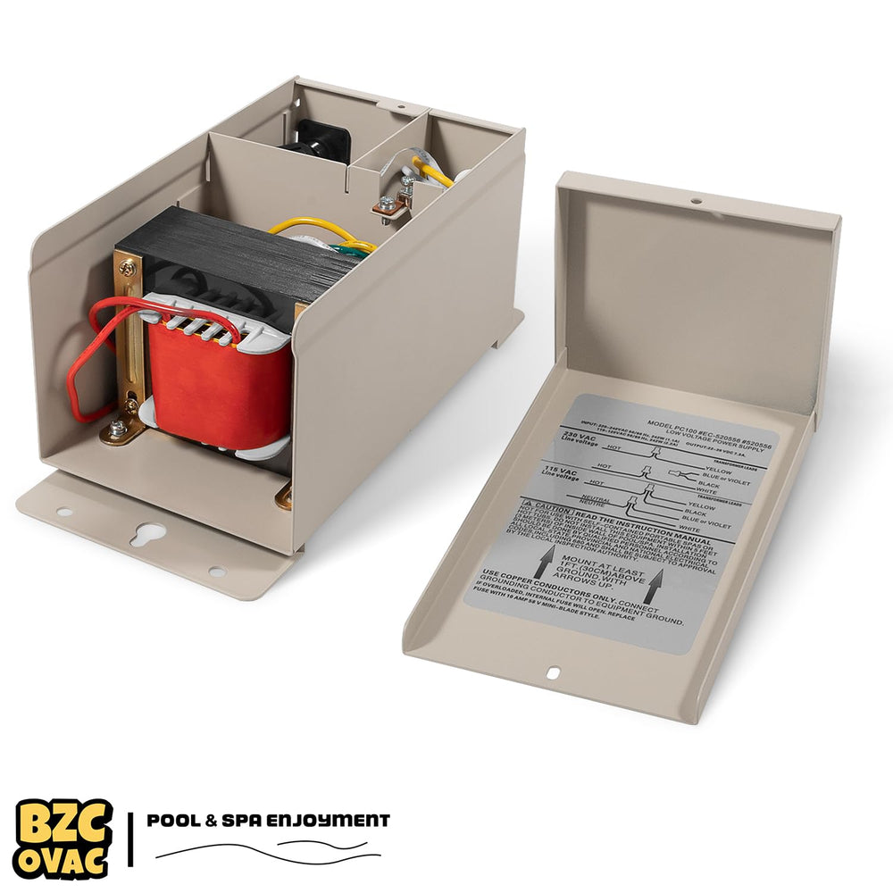 Bzcovac EC-520556 lifestyle pool equipment setup showing professional-ready integration