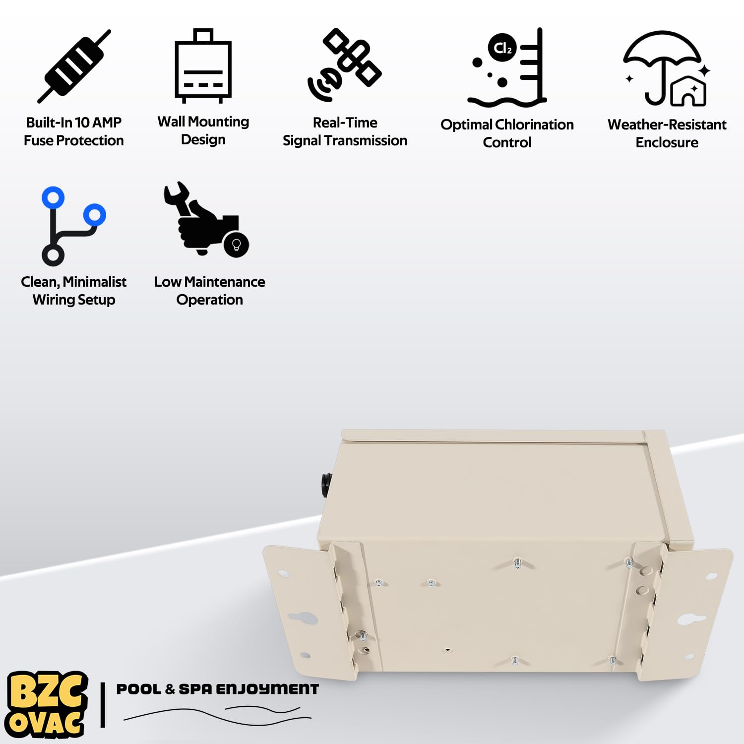 Bzcovac EC-520556 size and scale with hand showing compact footprint