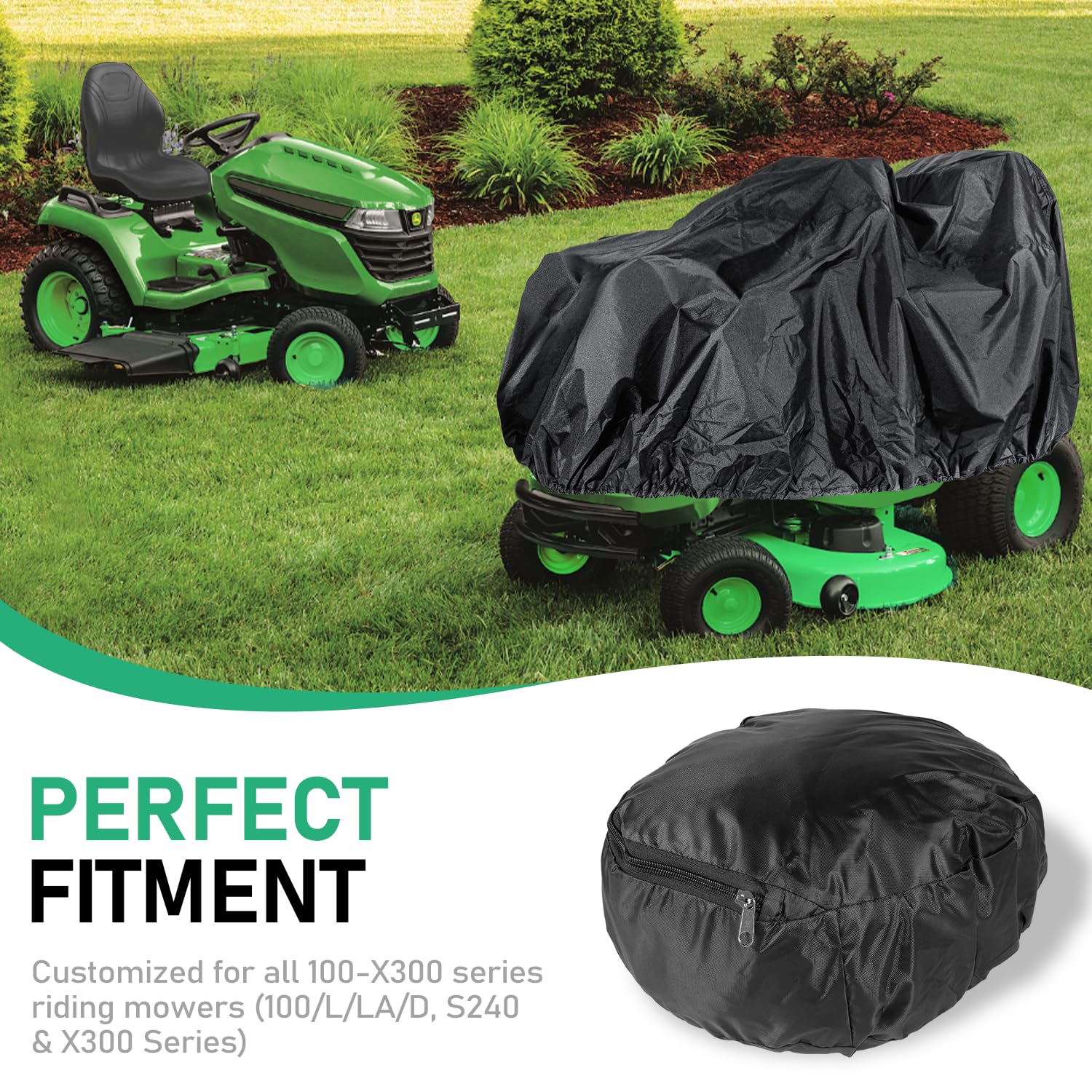 Bzsunway 330D fabric close-up showing durable weather resistance