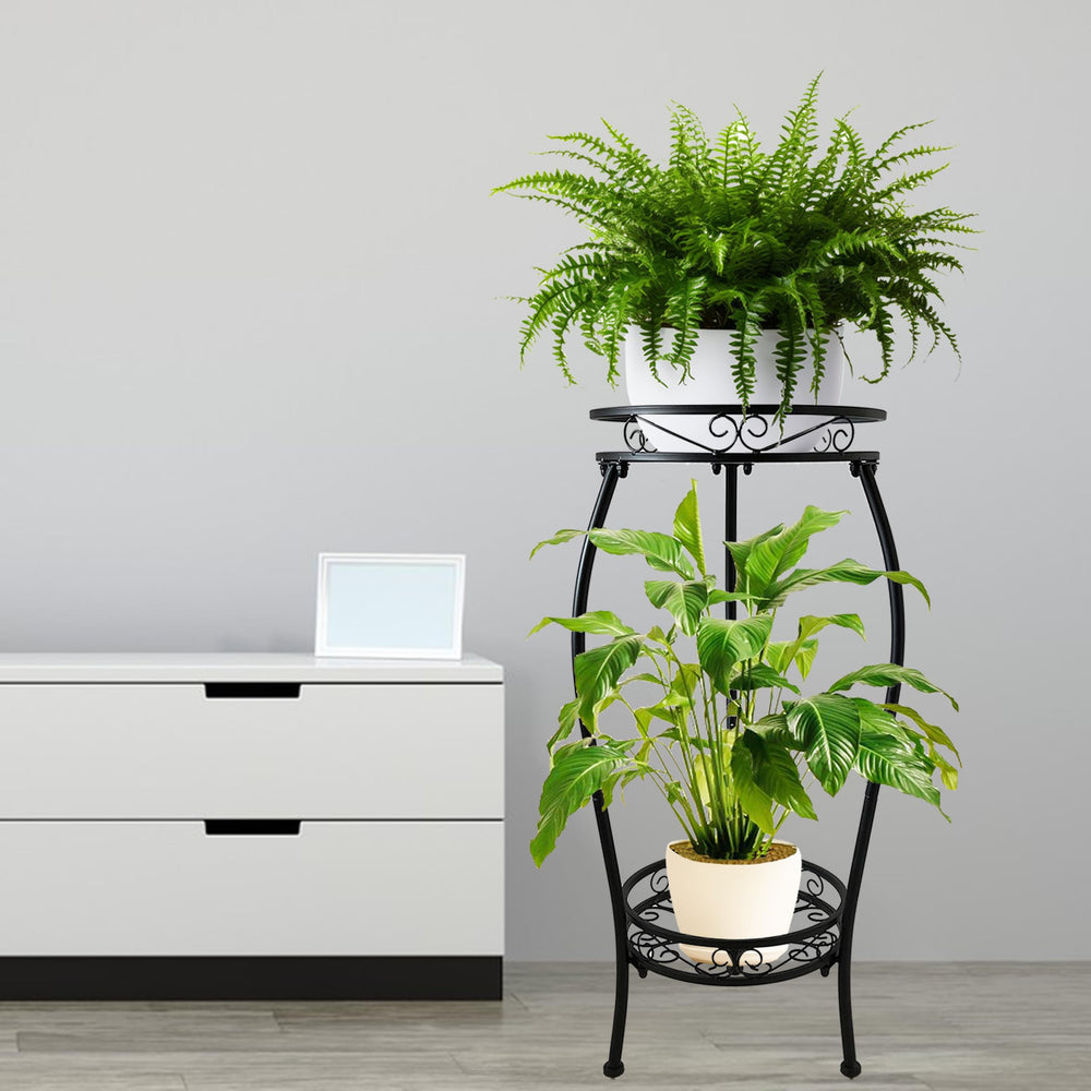 C CASIMR stands in balcony setup showcasing space-saving display