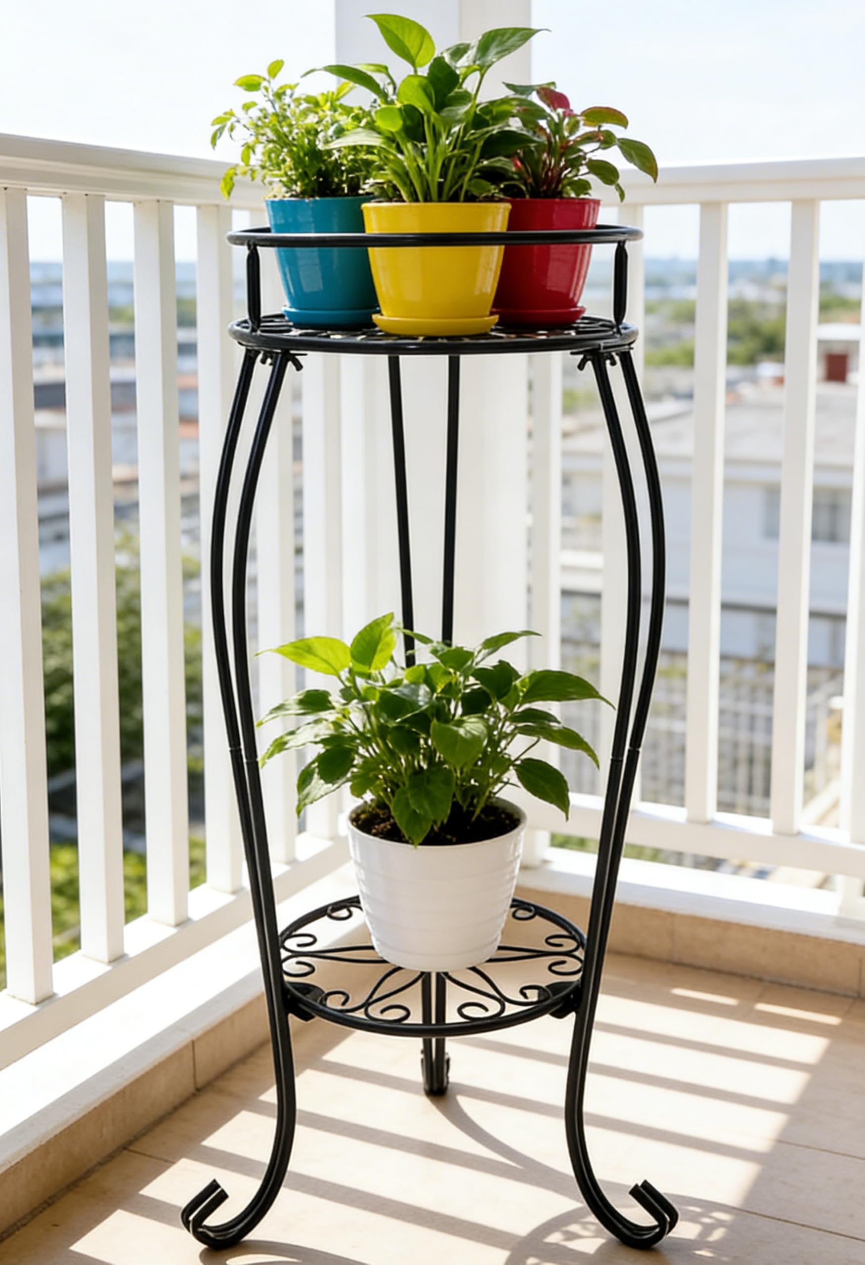 C CASIMR top ring with a medium pot demonstrating secure pot fit