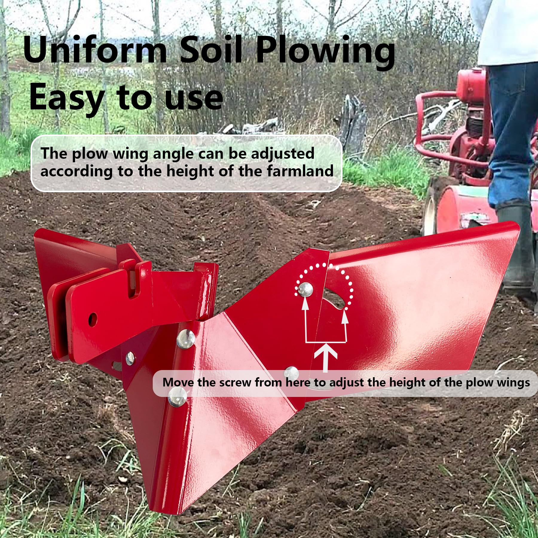 C CLINK in-use garden furrow improving soil and speeding work