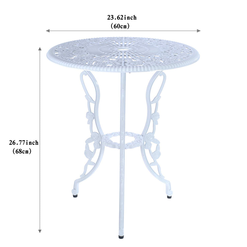 C/G patio casa rose design close-up highlighting decorative pattern and durable finish for charm
