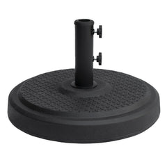 C-Hopetree front view of base showing stable black finish and decorative appeal