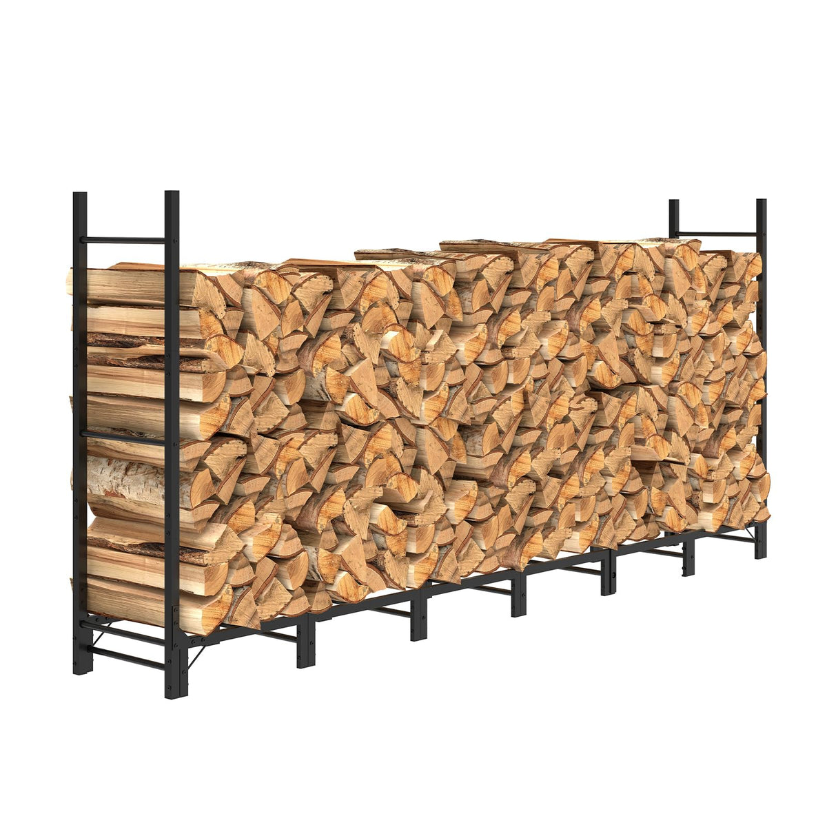 C-Hopetree front view assembled heavy duty rack showing large capacity