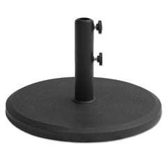 C-Hopetree front view of black patio base showing stable design and curb appeal