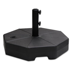 C-Hopetree front view of black base showing stable footprint and sleek profile