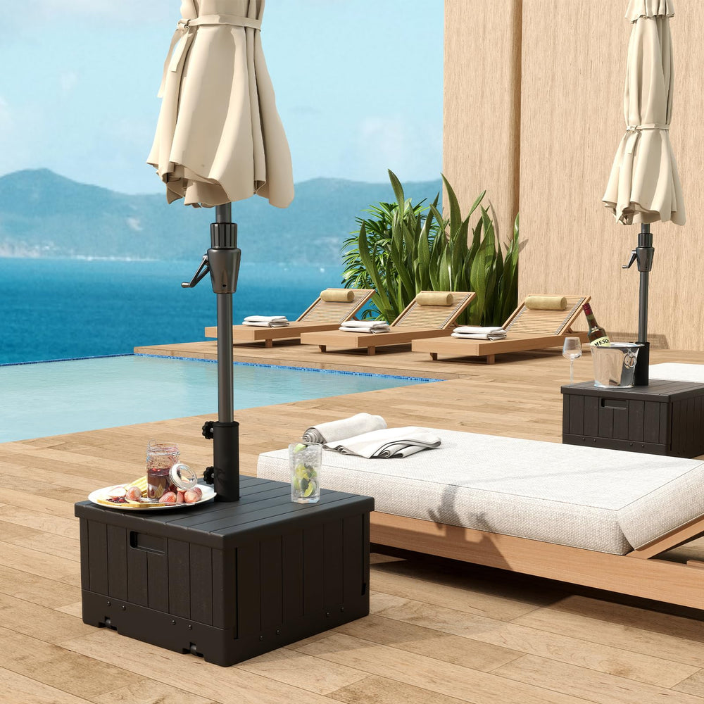 C-Hopetree top used as end table demonstrating surface utility