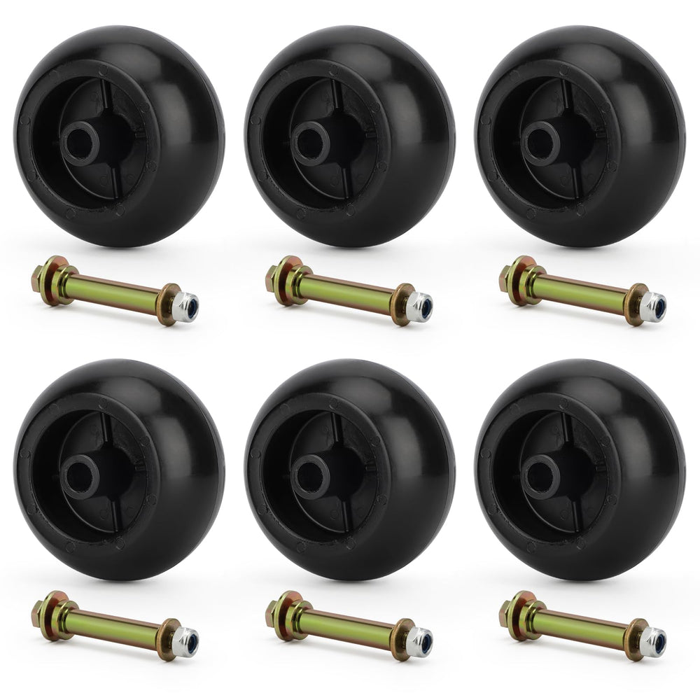 C-Tzu front view of six-pack deck wheel kit showing components and fit benefits