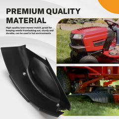 C-Tzu installed on lawn tractor deck delivering improved mulching performance
