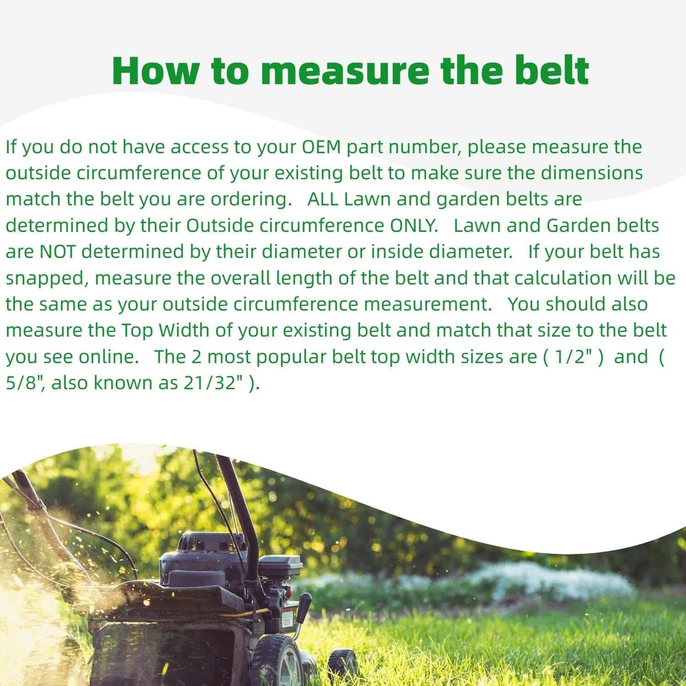 C-YONG belt positioned next to a Toro manual illustrating matching OEM numbers 115-4971 and 133-1167