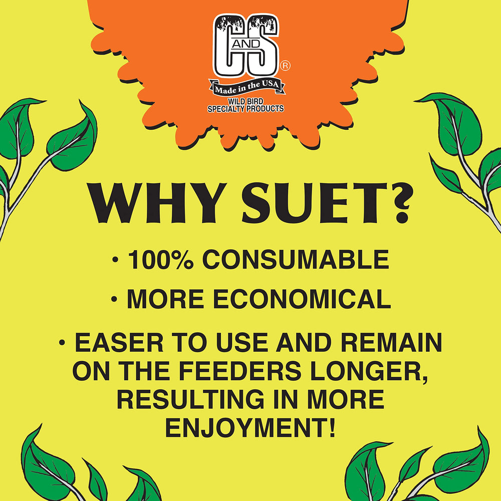 C&S nuggets mixed with seed demonstrating versatile feeding option
