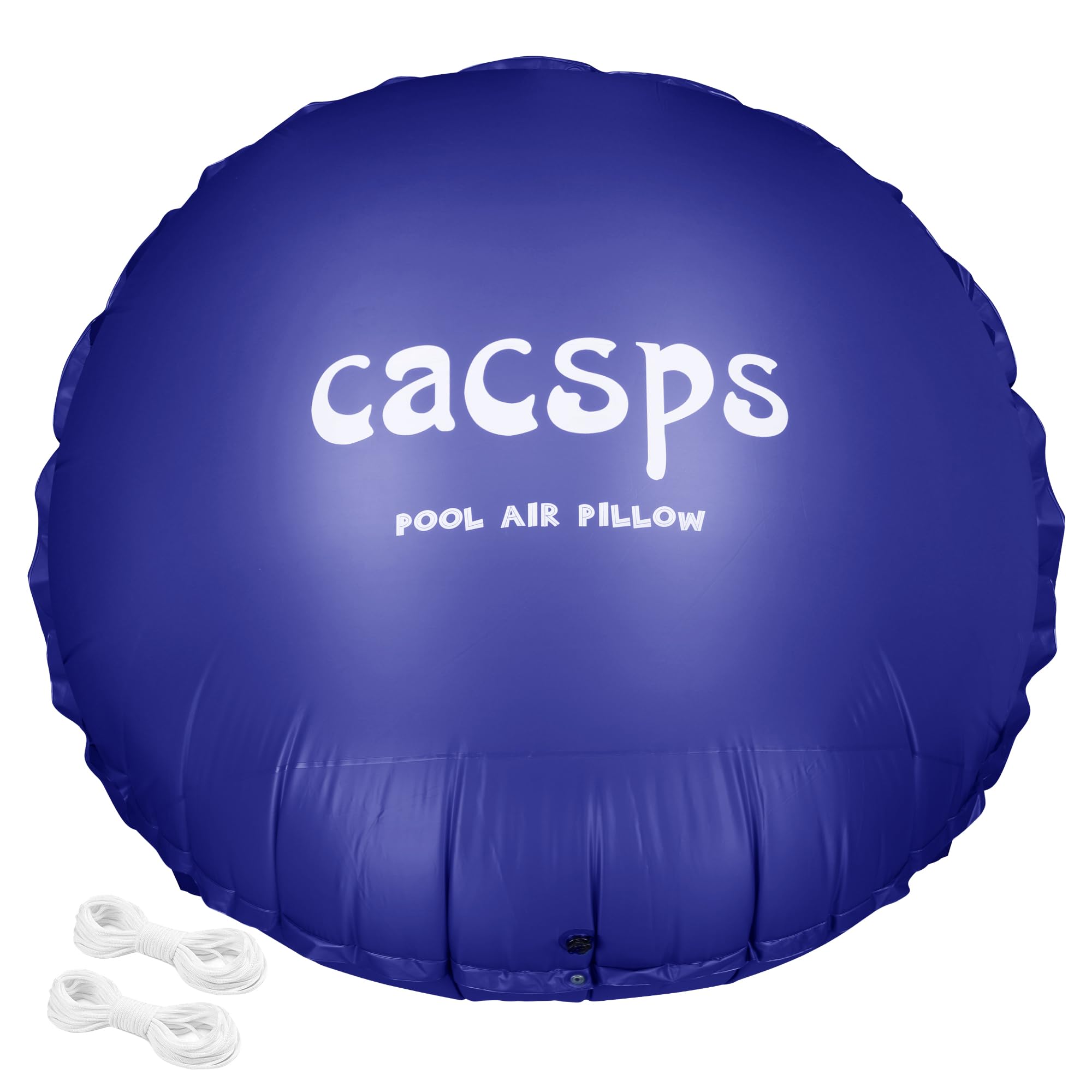 CACSPS front view of 10ft pool pillow showing product and benefits