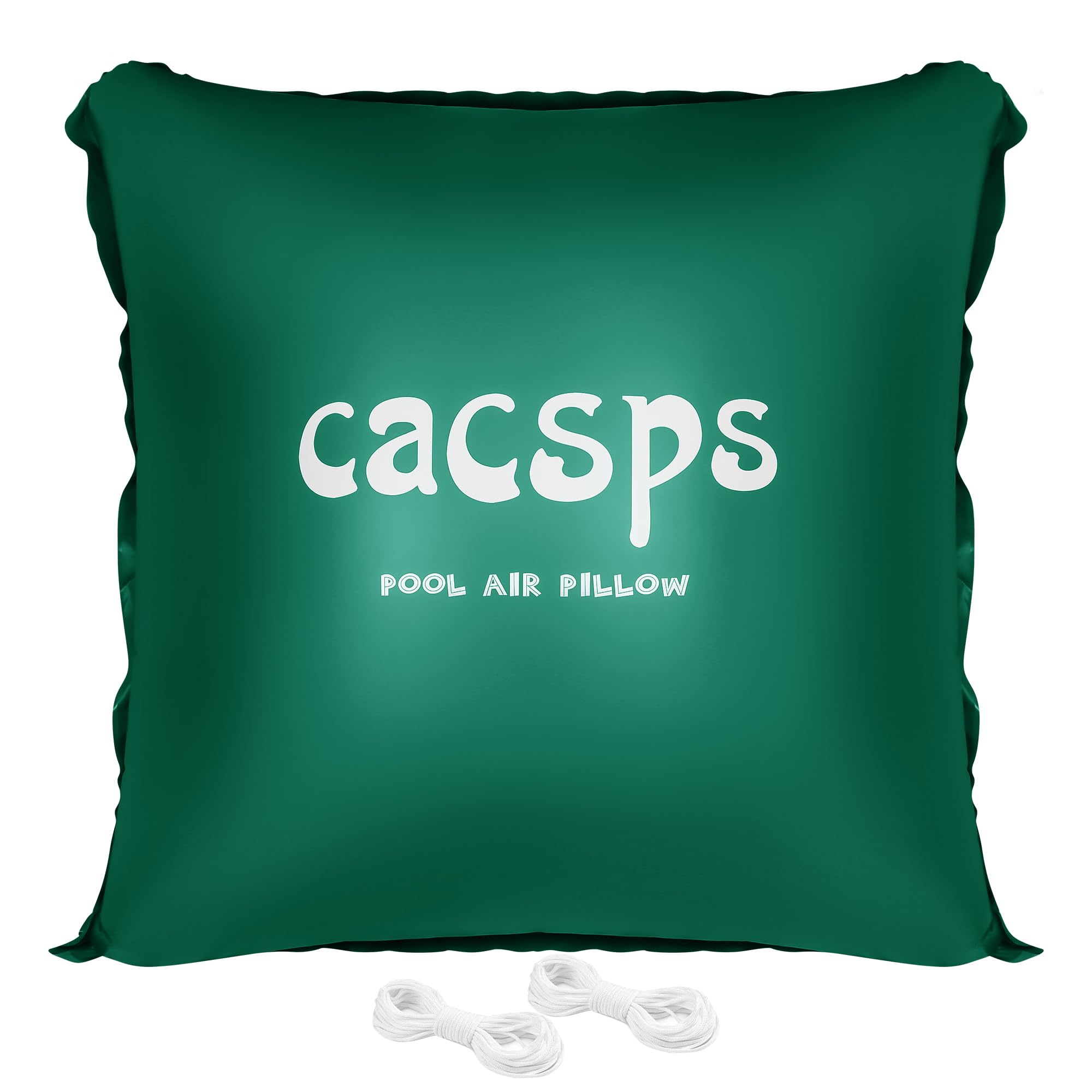 CACSPS front view of inflated pillow showing size and quick installation benefit