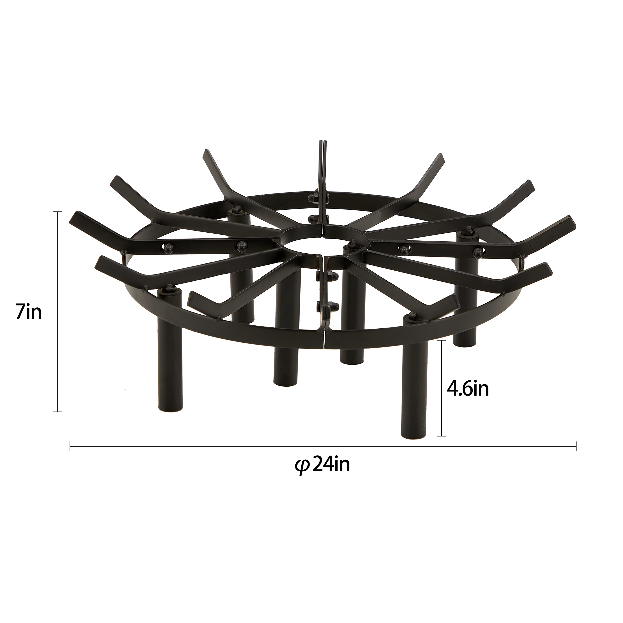 CADANI close-up of iron texture and high-temperature coating for durable heat resistance