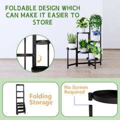 CADANI folded flat for storage demonstrating compact portability