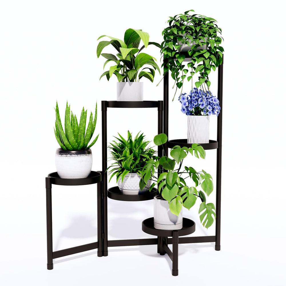 CADANI front view of 6-tier plant stand showing organized display benefit