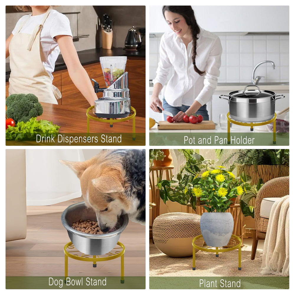CADANI size comparison with different pots to show scale and compatibility