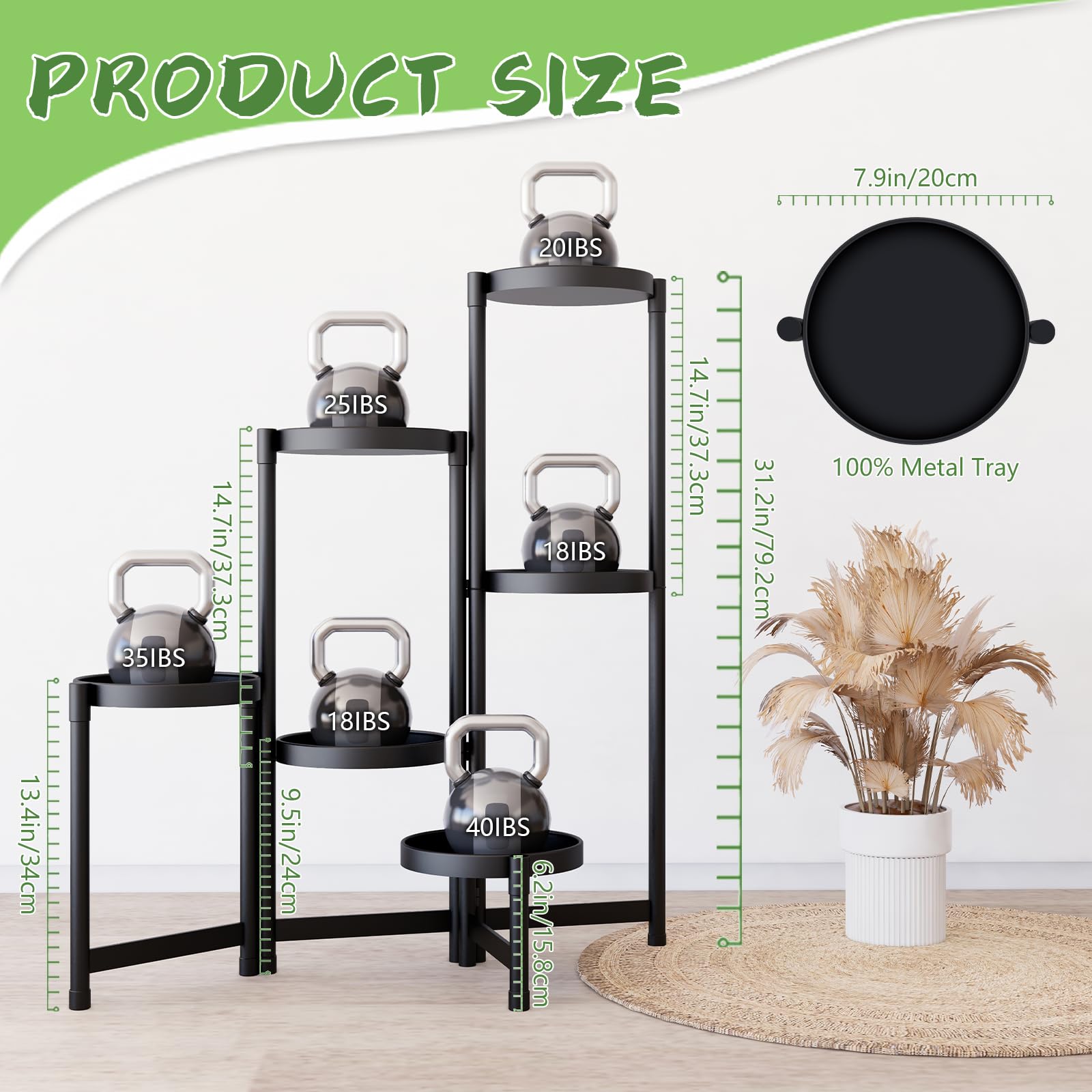 CADANI next to standard pot showing height and scale advantage