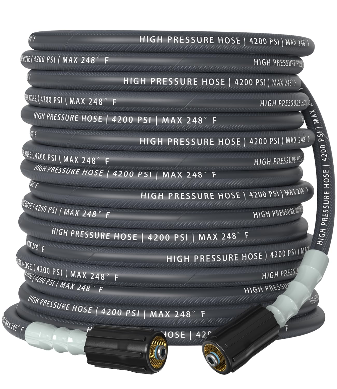 CADEGUO front packaging showing 50 ft hose and benefits