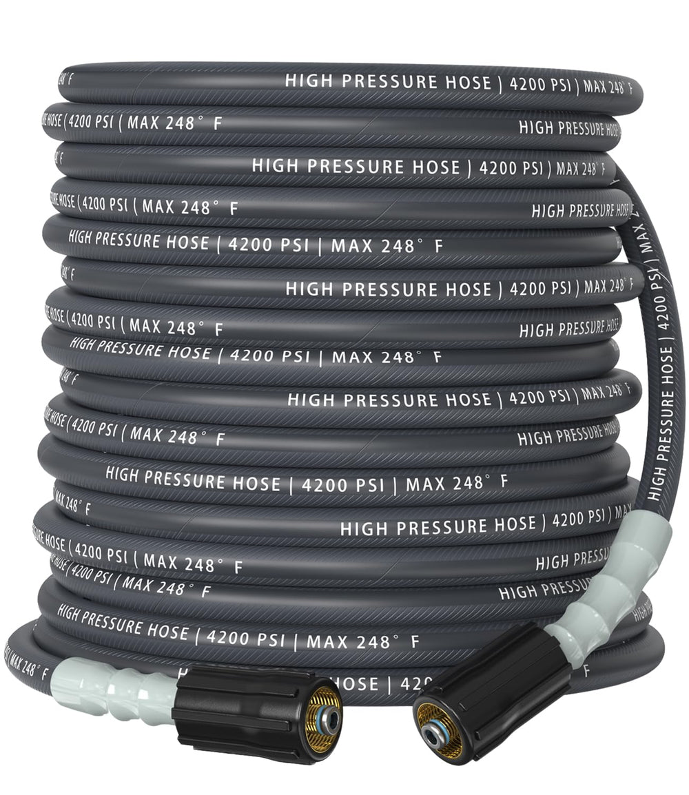 CADEGUO front packaging showing 50 ft hose and benefits