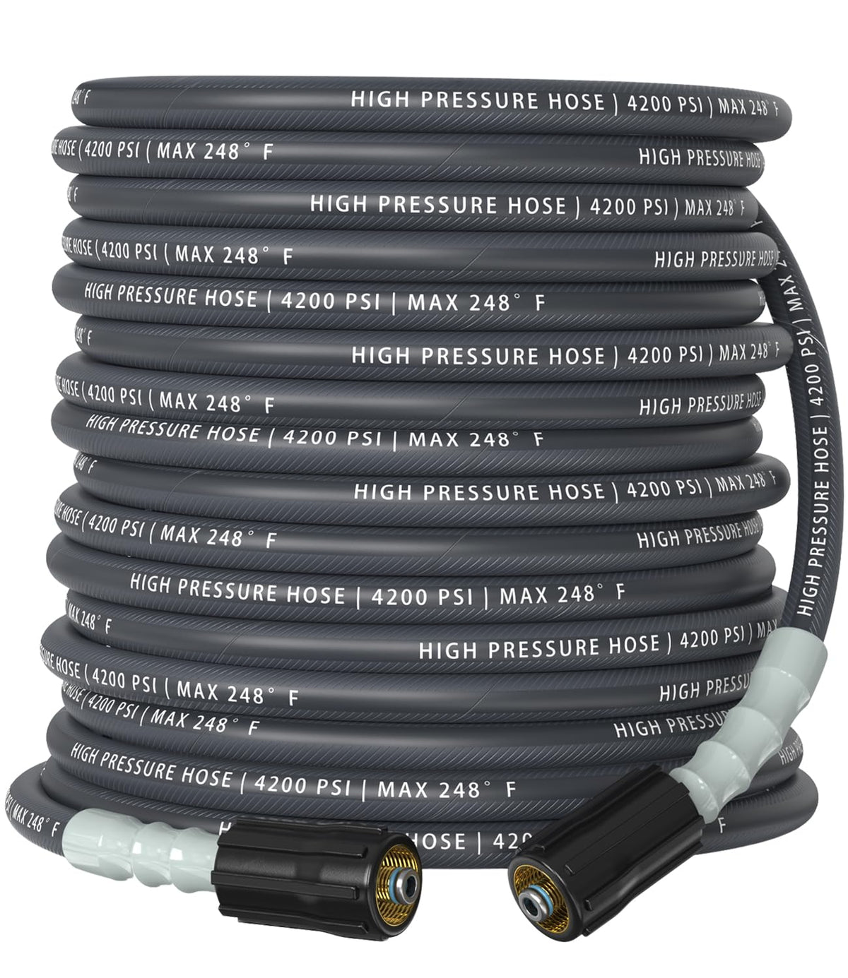 CADEGUO front packaging showing 50 ft hose and benefits