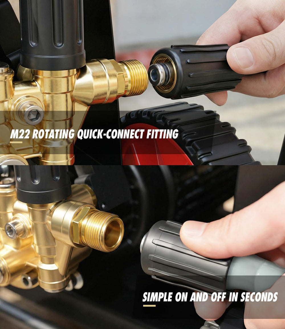 CADEGUO hose bent to show flexibility and kink resistance