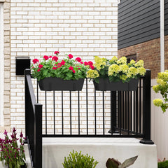 CADUKE drainage tray detail capturing excess water to keep balcony clean and plants healthy