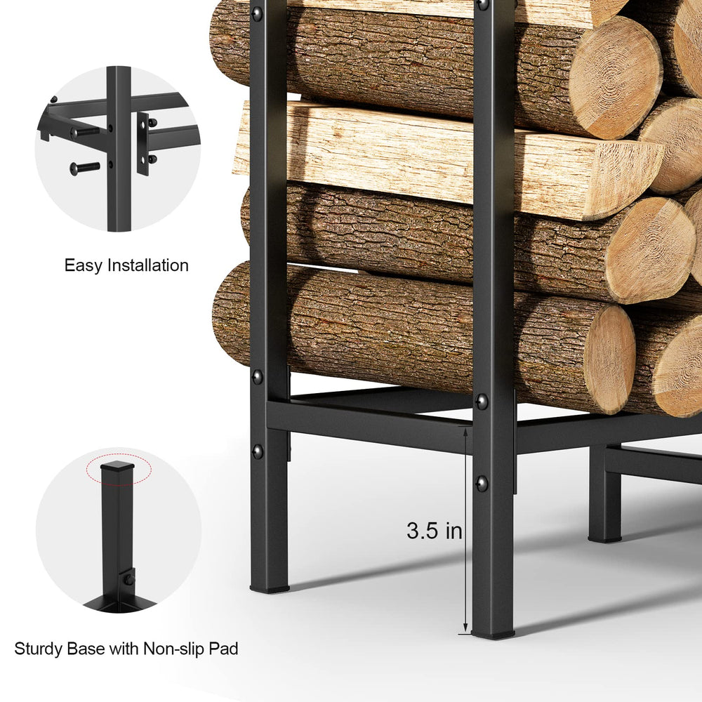 CADUKE rack placed in a garage showing protected indoor storage and convenient access