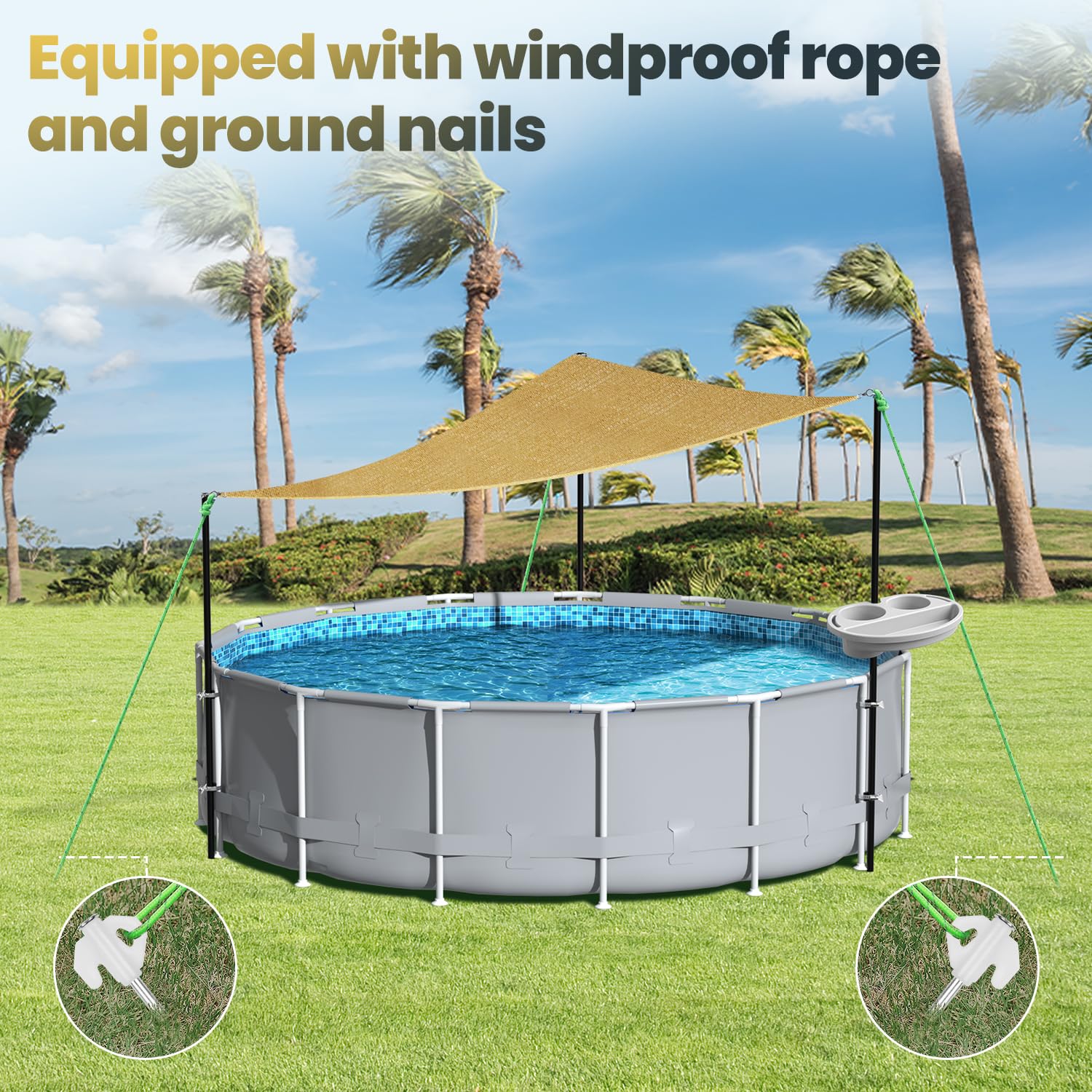 Calanofin height adjustable pole assembly illustrating easy customization