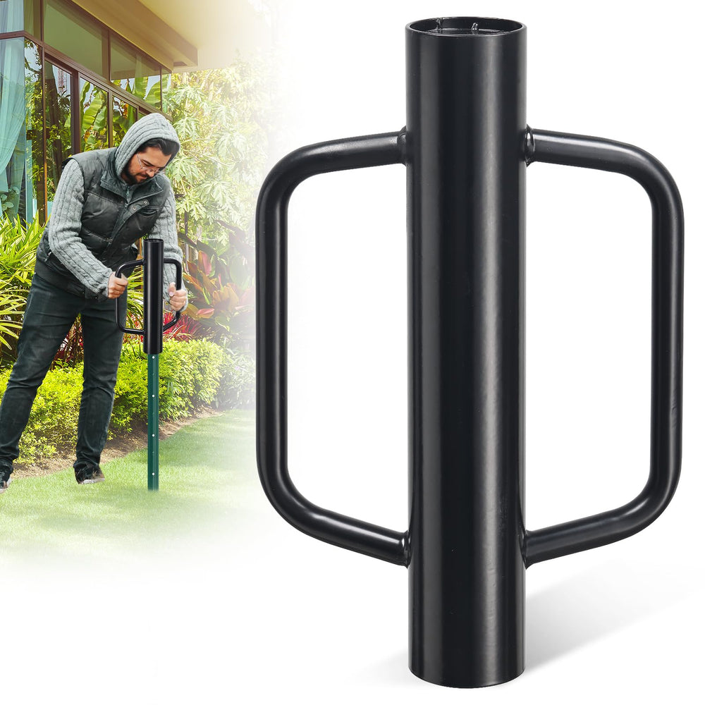 CALCHELE front view of the 12 lb post driver showing balanced design and utility