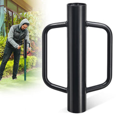 CALCHELE front view of the 12 lb post driver showing balanced design and utility