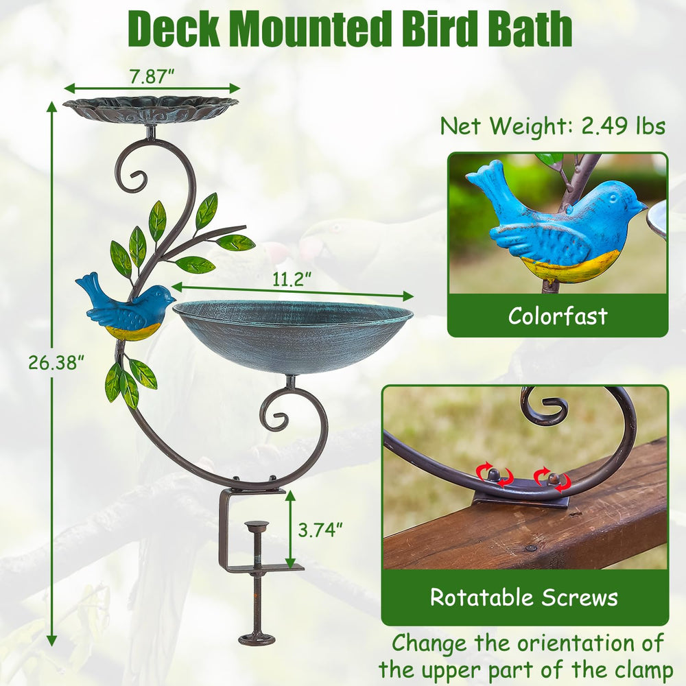 CaliDecor flower-shaped feeder tray detail, displays seed area for attracting birds