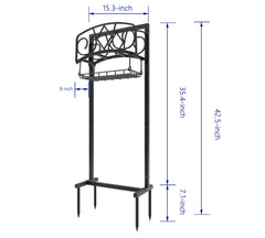 CALIDOLA basket detail holding nozzles and tools for quick access benefit
