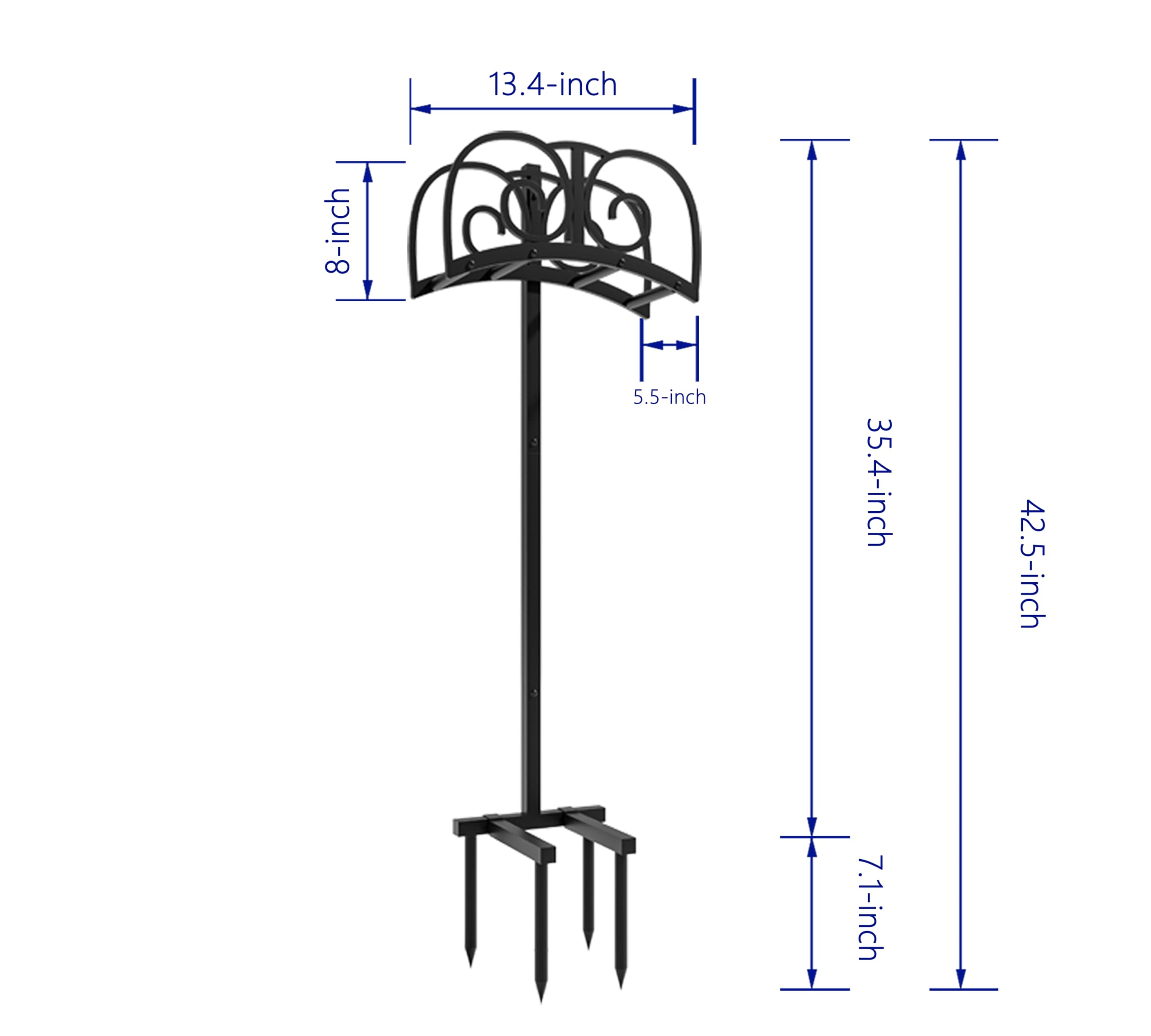 CALIDOLA side profile highlighting wide base for extra stability