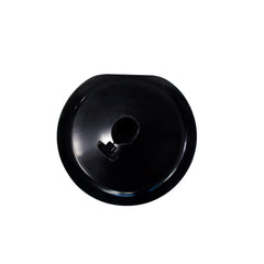 California Umbrella base supporting patio umbrella demonstrating secure hold