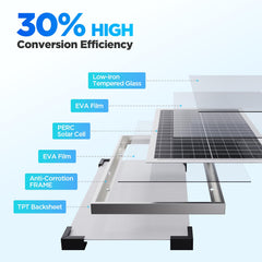 callsun corrosion-resistant aluminum frame corner emphasizes weatherproof strength
