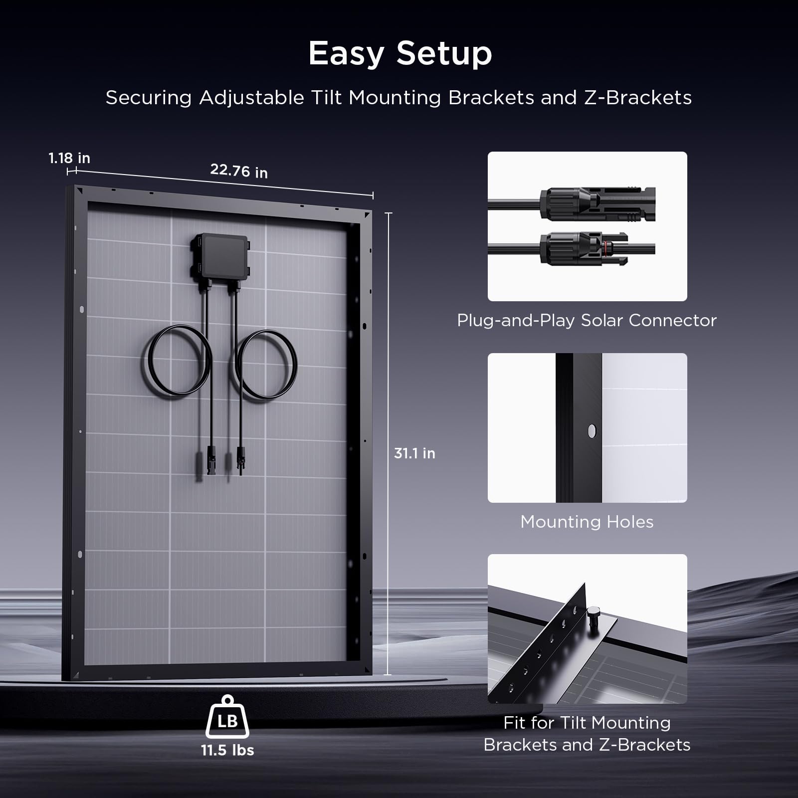 Callsun junction box with IP68 seal protecting connections and moisture resistance