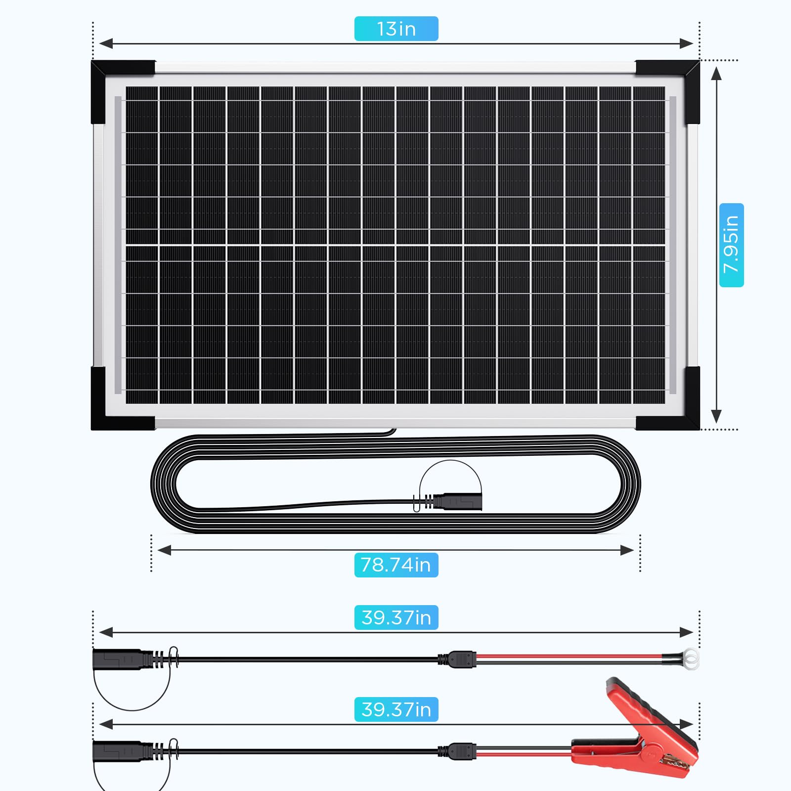 callsun adjustable tilt bracket demonstrating 360-degree positioning for optimal sun