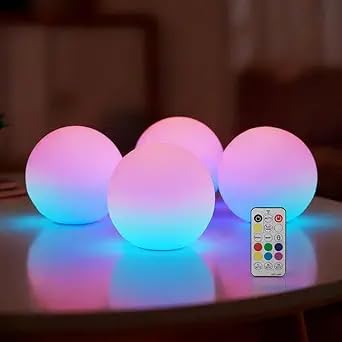 callyan front packaging showing four LED spheres and benefits of color options