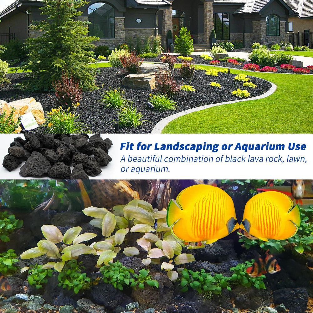 Calofulston lava rock in a backyard fire table creating cozy ambiance